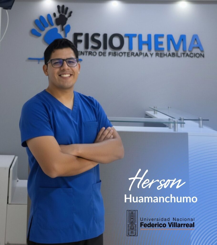 El Licenciado Herson Huamanchumo, experto en terapia física y rehabilitación, comprometido con la salud y el bienestar en Lima.
